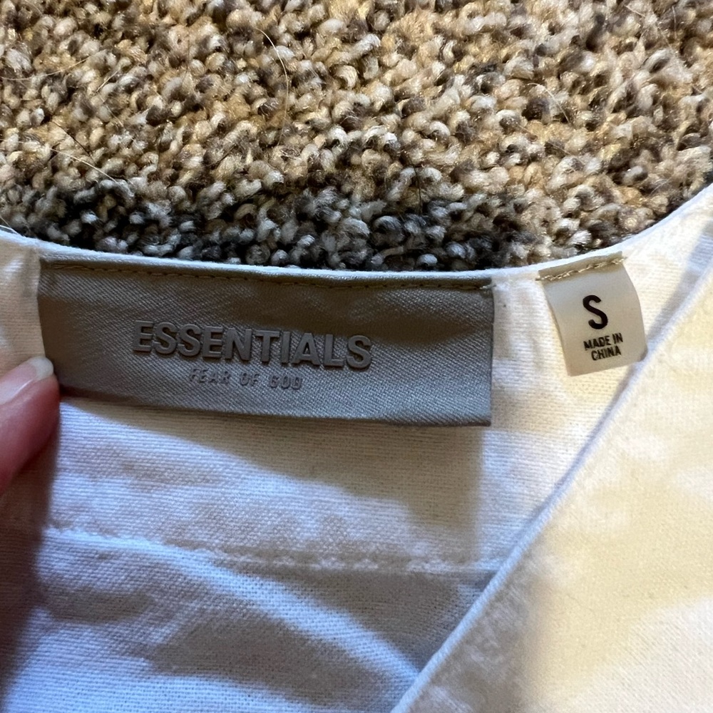 Essentials Crisp White Button Down Shirt - image 2